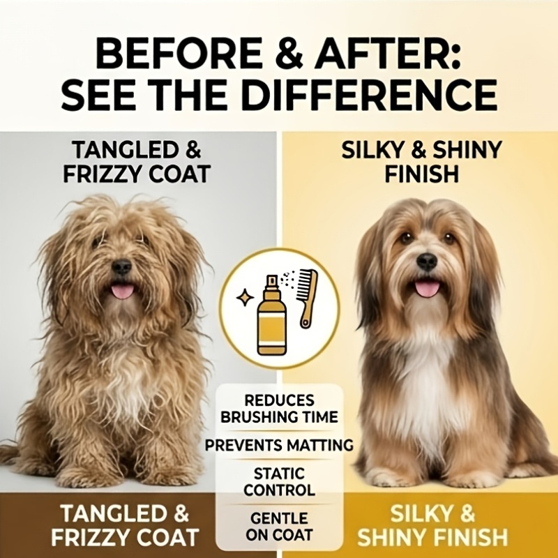 Pet Hair Care Spray And Detang - Hair Care Formulation 评论和价格