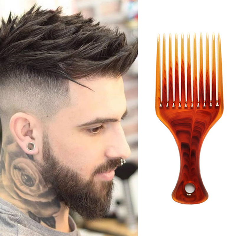 Wide Teeth Brush Pick Comb For - Afro Pick Comb 评论和价格