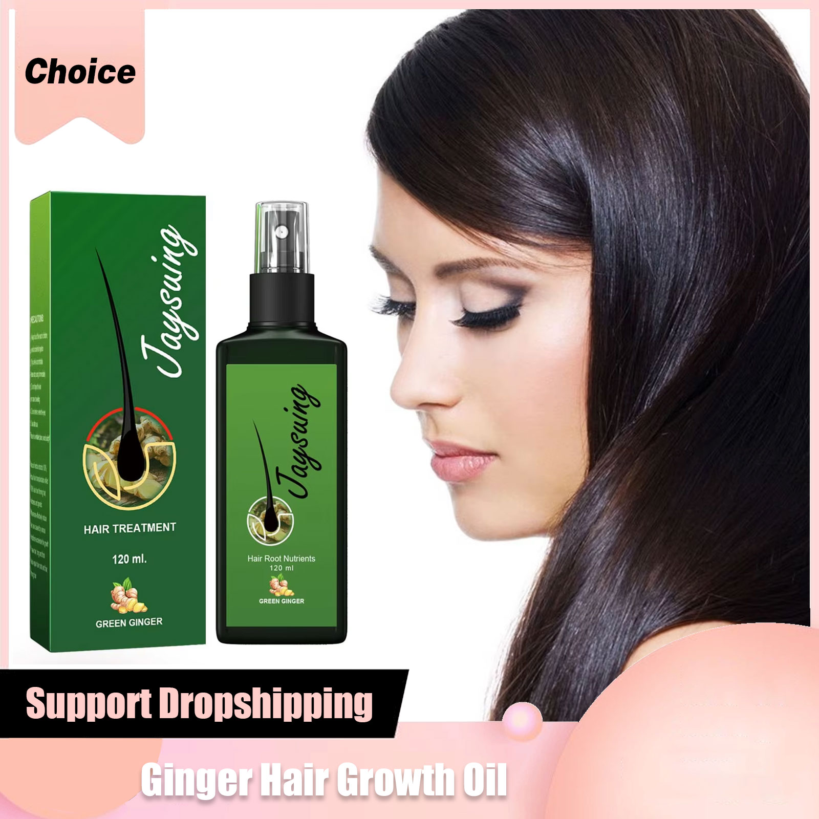 Fast Ginger Hair Growth Spray  - Hair Care Essential Oil 评论和价格