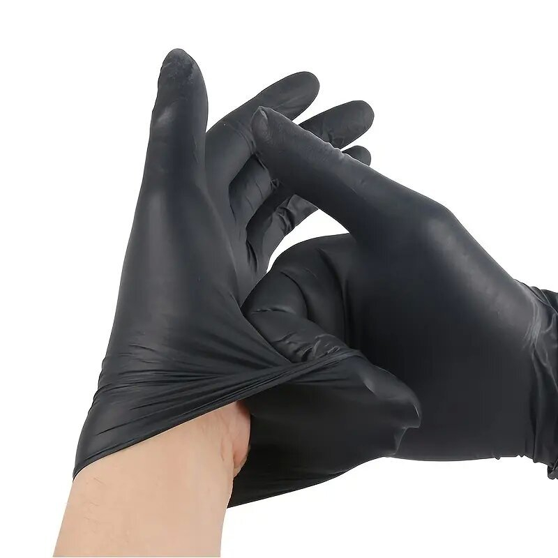 Black Disposable Nitrile Glove - Hair Care Works 评论和价格