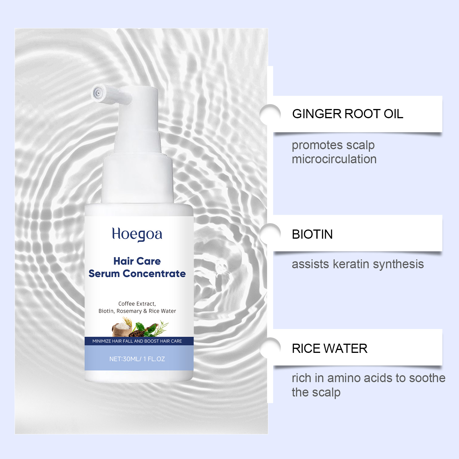 Hair Care Serum Caffeine Bioti - Hair Care With Rice Water 评论和价格