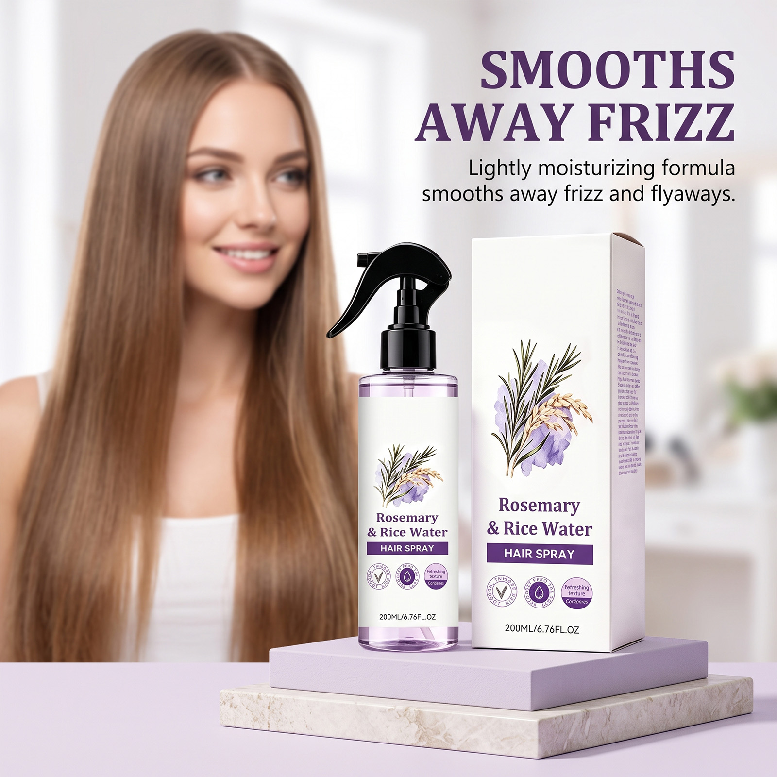 Rosemary Rice Water Hair Mist  - Hair Care With Rice Water 评论和价格