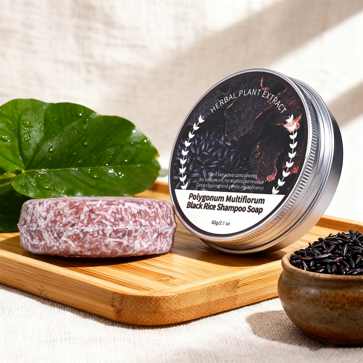 Natural Plant Polygonum Multif - Hair Care With Rice Water 评论和价格