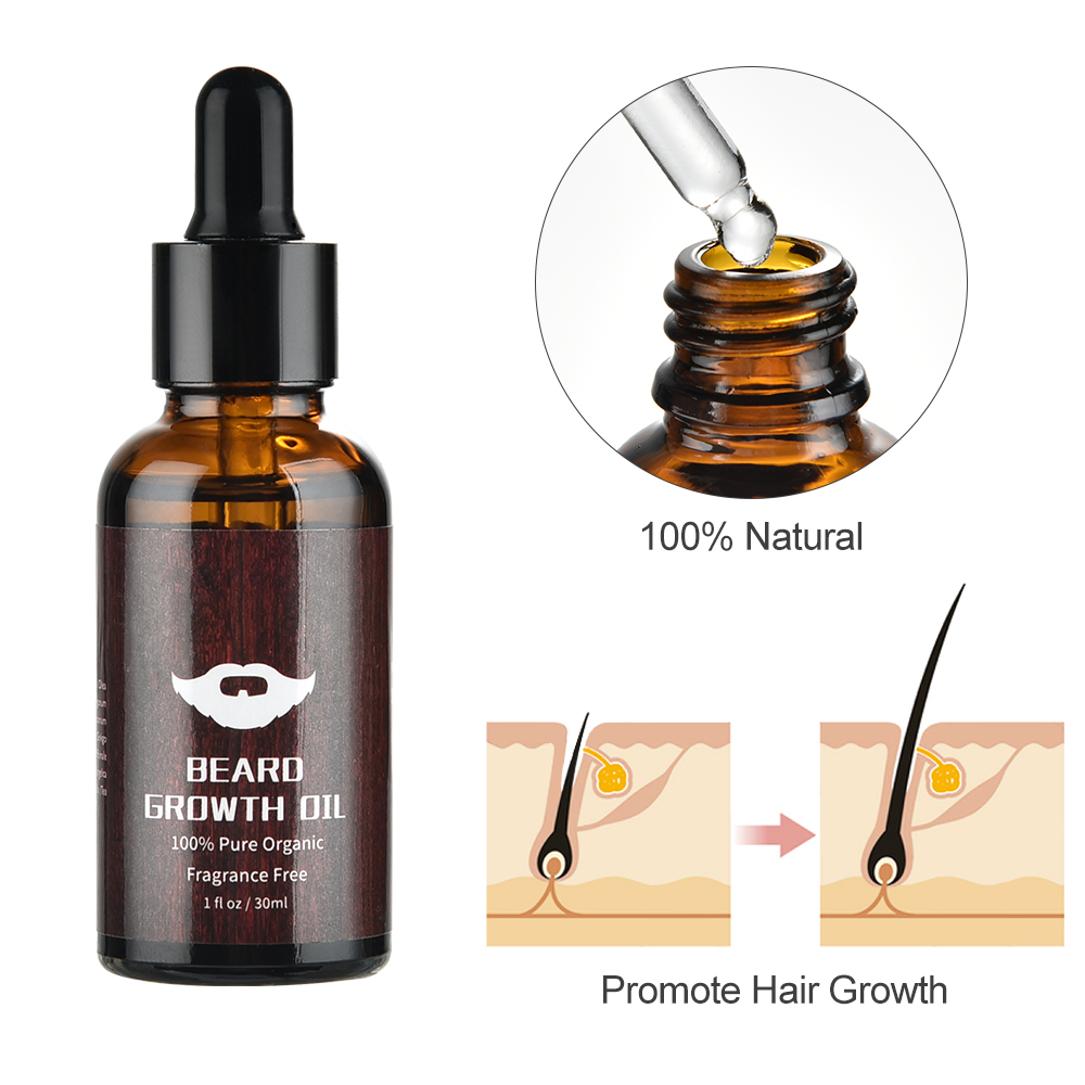 Men Beard Growth Kit Natural B - Hair Care Olive Oil 评论和价格