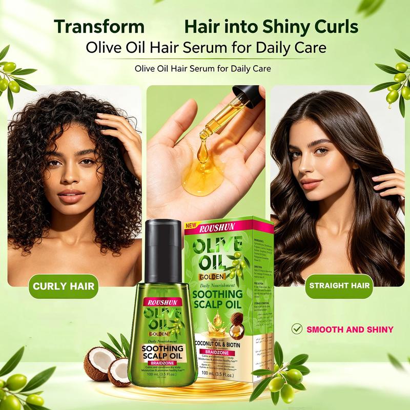 100ml Olive Oil Scalp Oil Smoo - Hair Care Olive Oil 评论和价格
