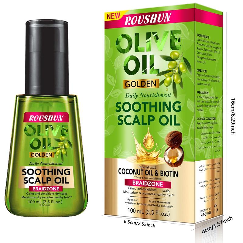 100ml Olive Oil Scalp Oil Smoo - Hair Care Olive Oil 评论和价格