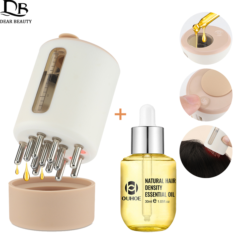 Electric Vibration Head Massag - Hair Care Essential Oil 评论和价格