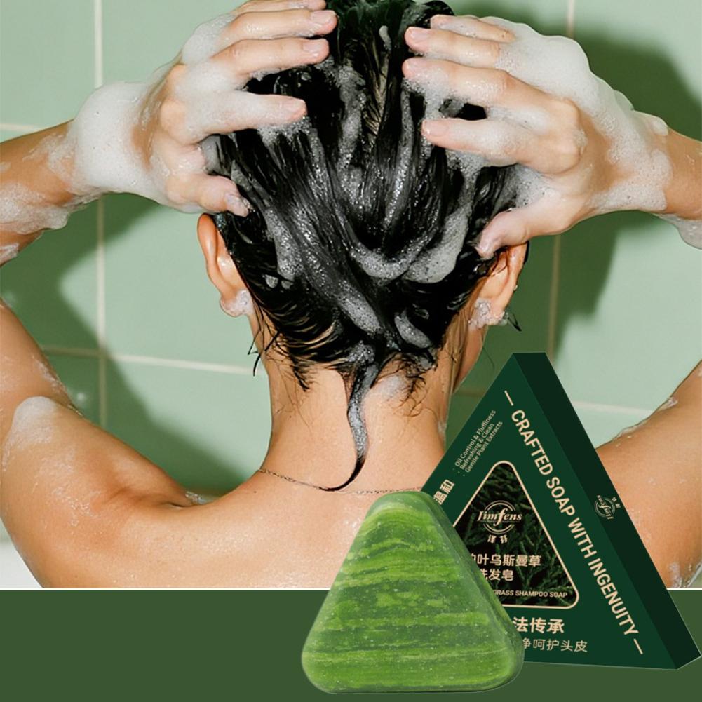 1/3 Pack Triangle Shampoo Bar, - Hair Care With Rice Water 评论和价格