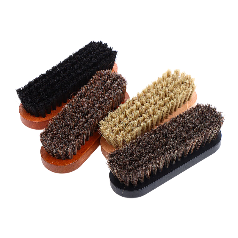 1PC Leather Shoe Brush Horse H - Hair Care Works 评论和价格