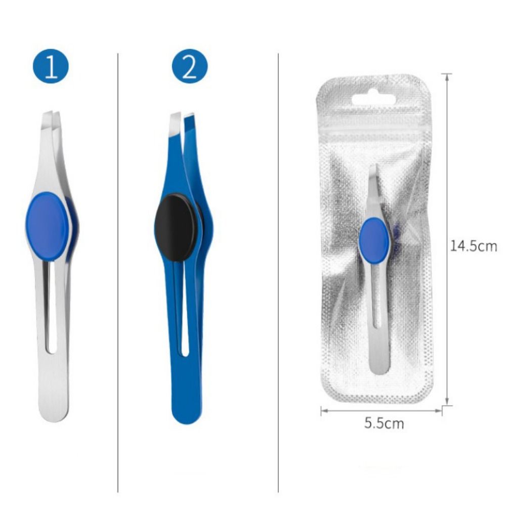 Stainless Steel Eyebrow Tweeze - Hair Care Tools 评论和价格