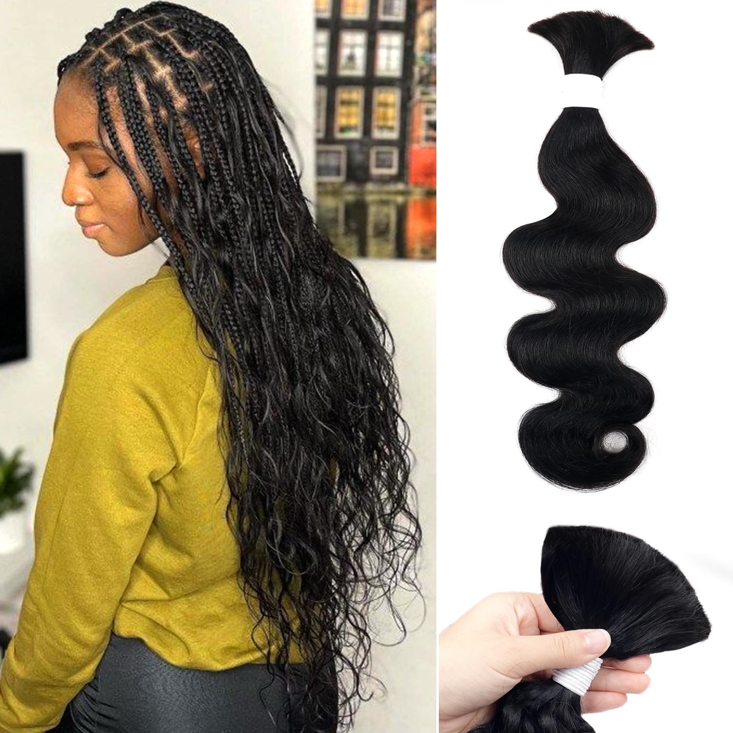 24 Inch Body Wave Braiding Hai - Hair Care Formulation 评论和价格