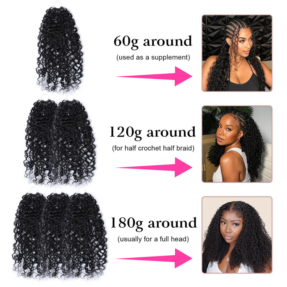 Deep Wave Feather Crochet Huma - Hair Care Formulation 评论和价格