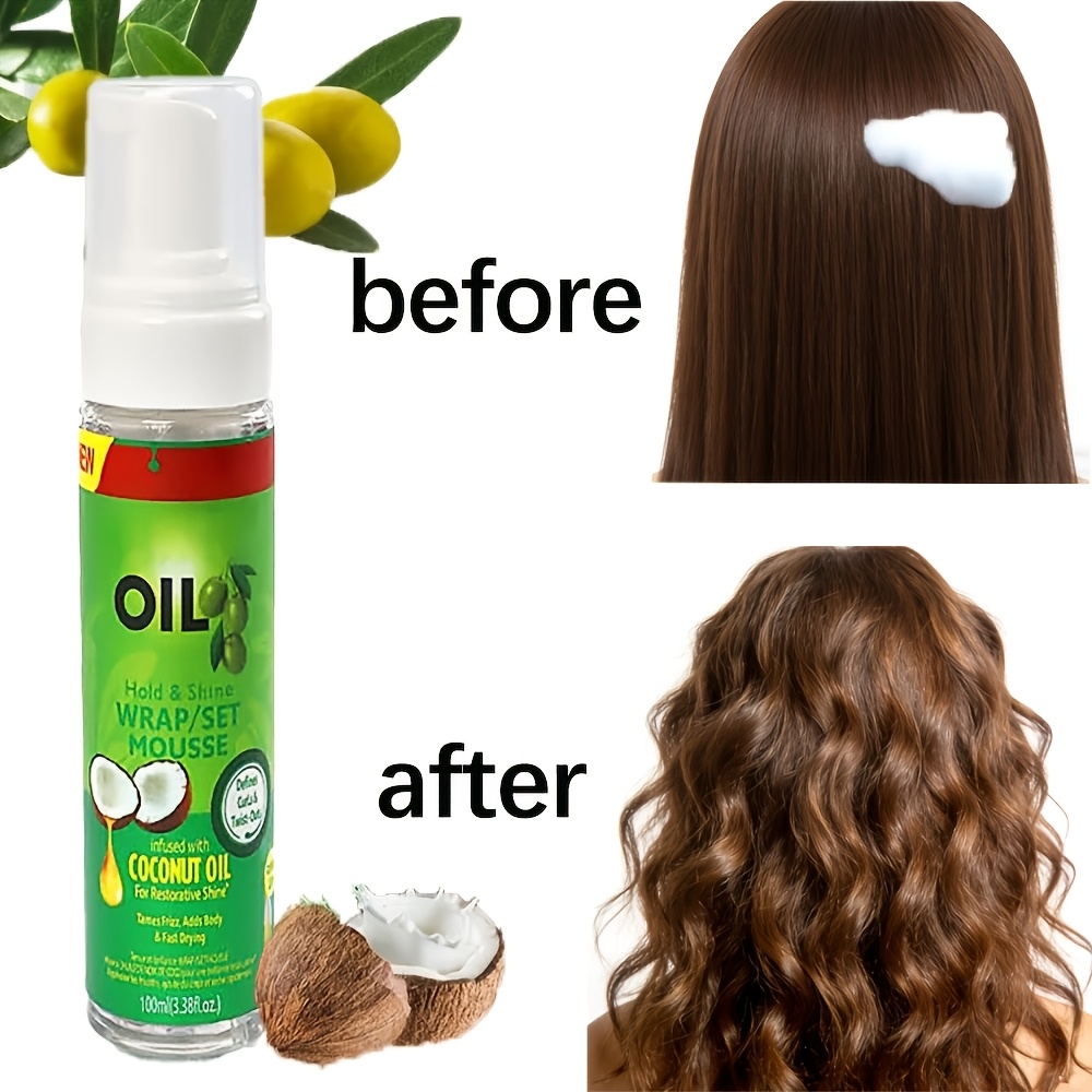 Curling Styling Care Mousse, S - Hair Care Olive Oil 评论和价格