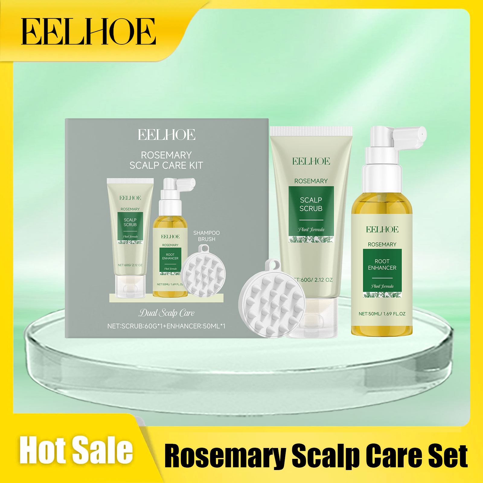 Eelhoe Rosemary Scalp Care Set - Hair Care Essential Oil 评论和价格