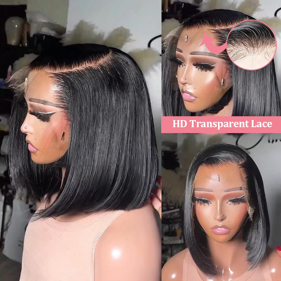 Short Bob Wigs Human Hair Stra - Hair Care Works 评论和价格