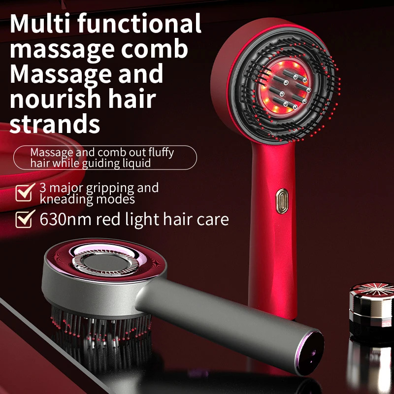 3 Modes Electric Vibration Mas - Hair Care Essential Oil 评论和价格