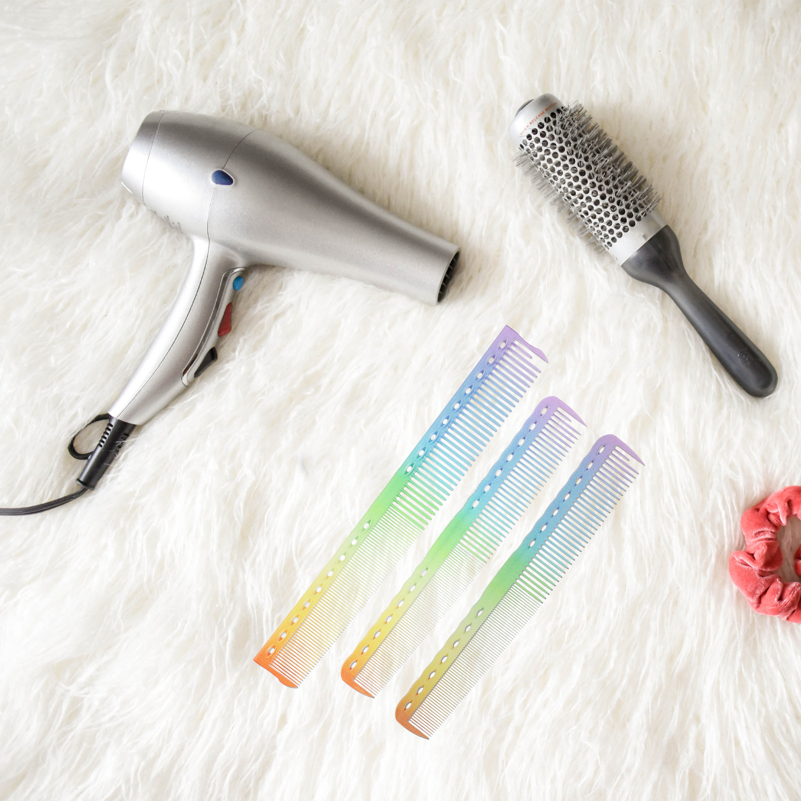 3Pcs Hair Comb Salon Professio - Hair Care Tools 评论和价格