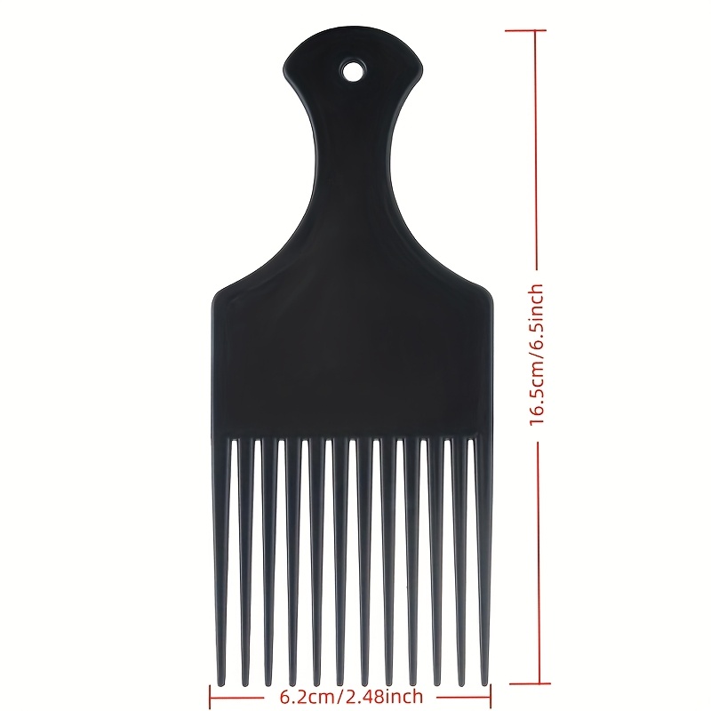 2pcs/pack Professional Barber  - Afro Pick Comb 评论和价格
