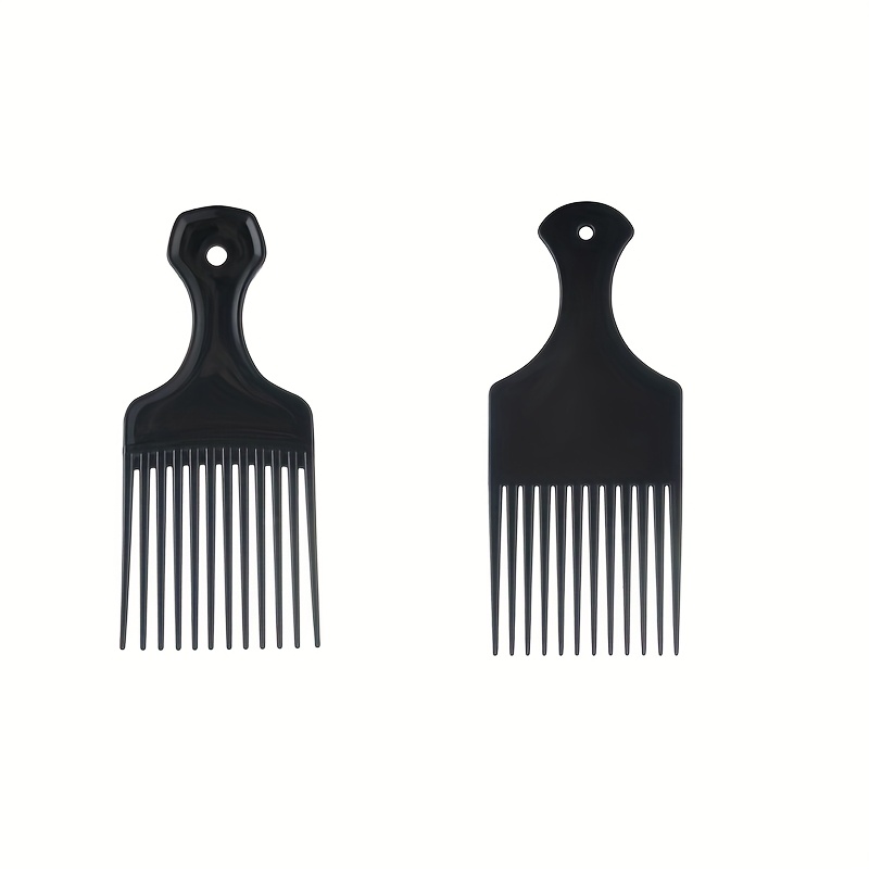 2pcs/pack Professional Barber  - Afro Pick Comb 评论和价格
