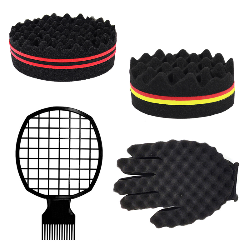2pcs Afro Twist hair comb spon - Afro Pick Comb 评论和价格