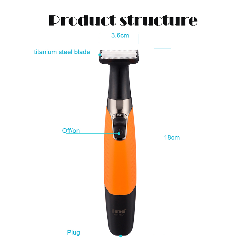 Kemei 1910 Rechargeable Electr - Hair Care Works 评论和价格