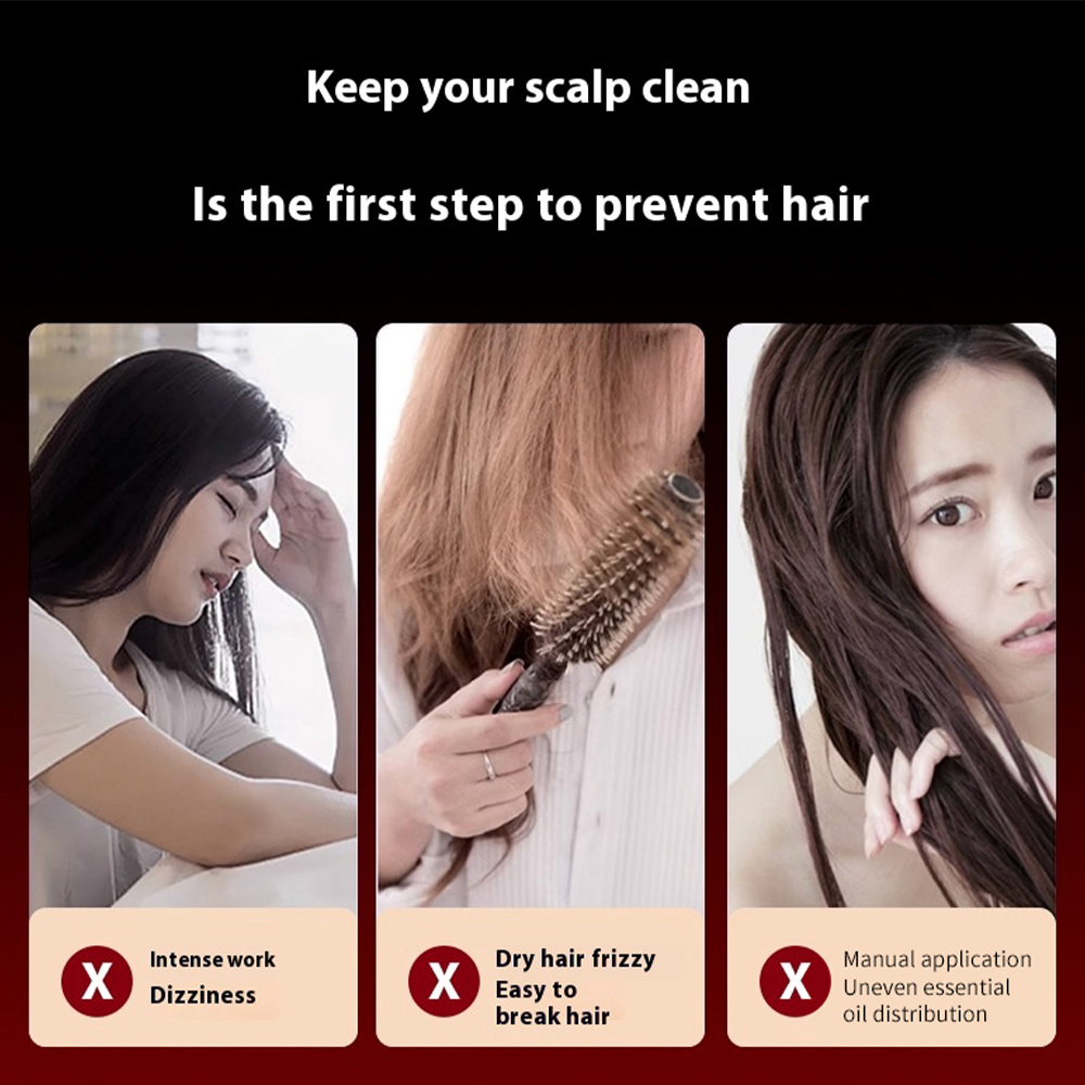 Electric Vibration Massage Com - Hair Care Essential Oil 评论和价格