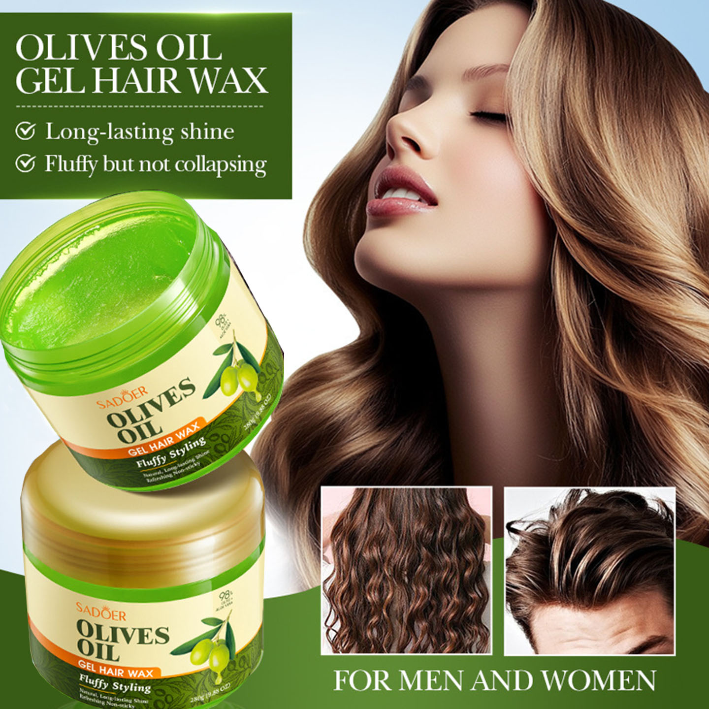 Olive Oil Nourishing Styling G - Hair Care Olive Oil 评论和价格