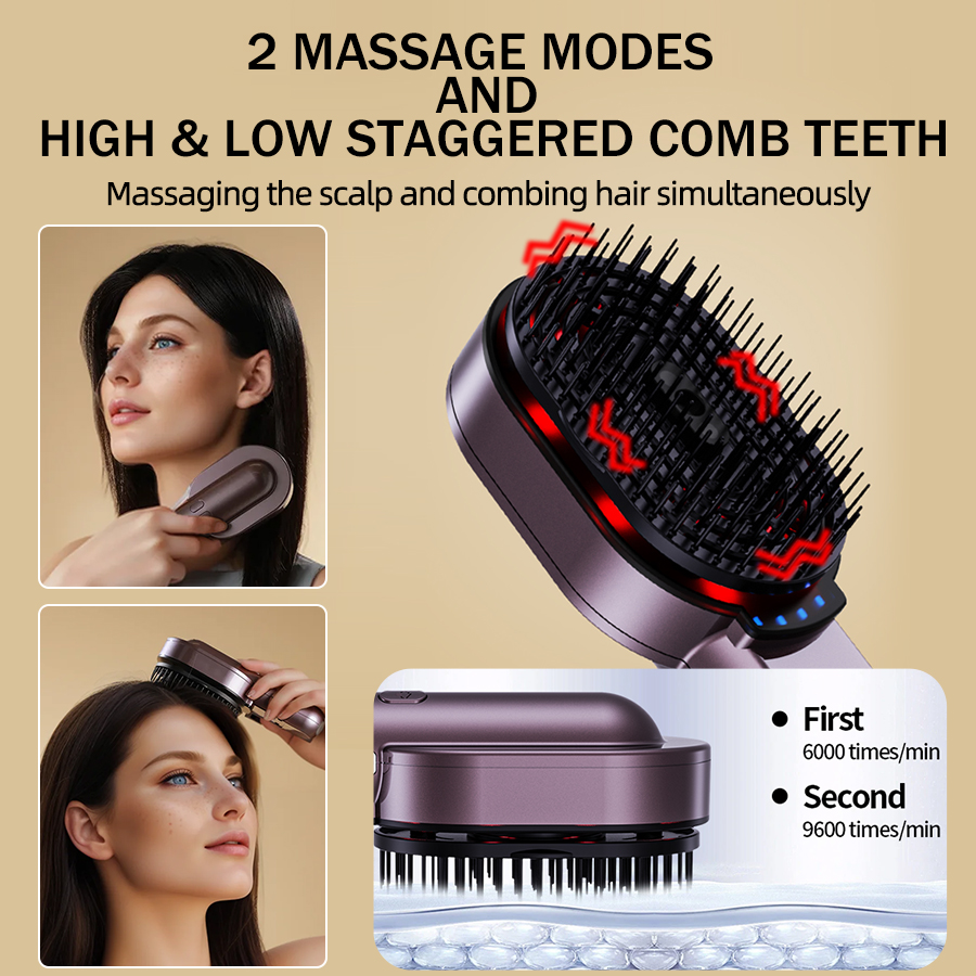 4-in-1 Massage Comb Essential  - Hair Care Essential Oil 评论和价格
