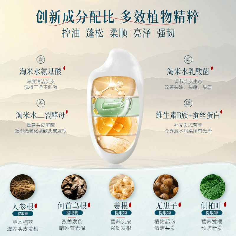 Changfa Xiaozhai Rice Water Sh - Hair Care With Rice Water 评论和价格