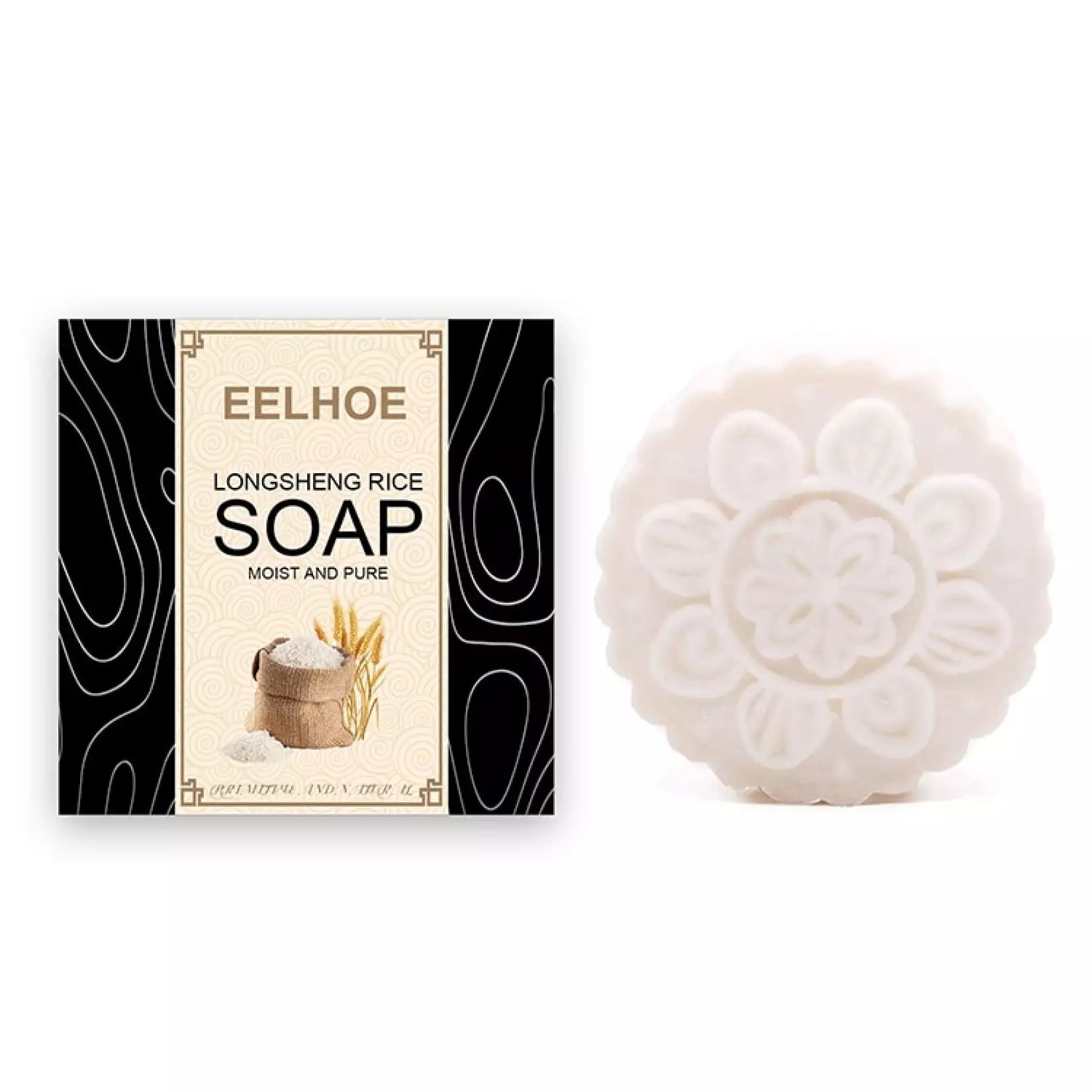 EELHOE Rice Soap Shampoo Handc - Hair Care With Rice Water 评论和价格