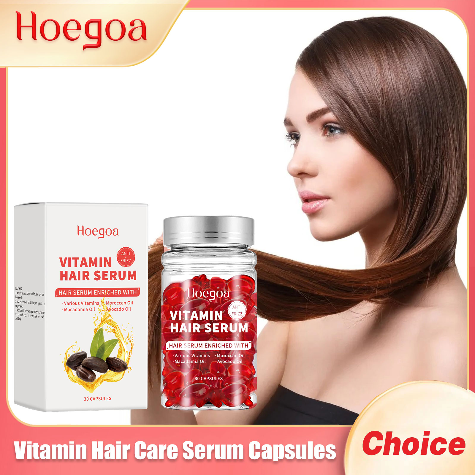 Vitamin Hair Care Serum Capsul - Hair Care Essential Oil 评论和价格