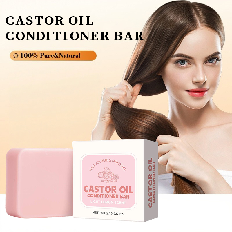 Castor Oil Conditioner Soap Ba - Hair Care Frizzy Hair 评论和价格