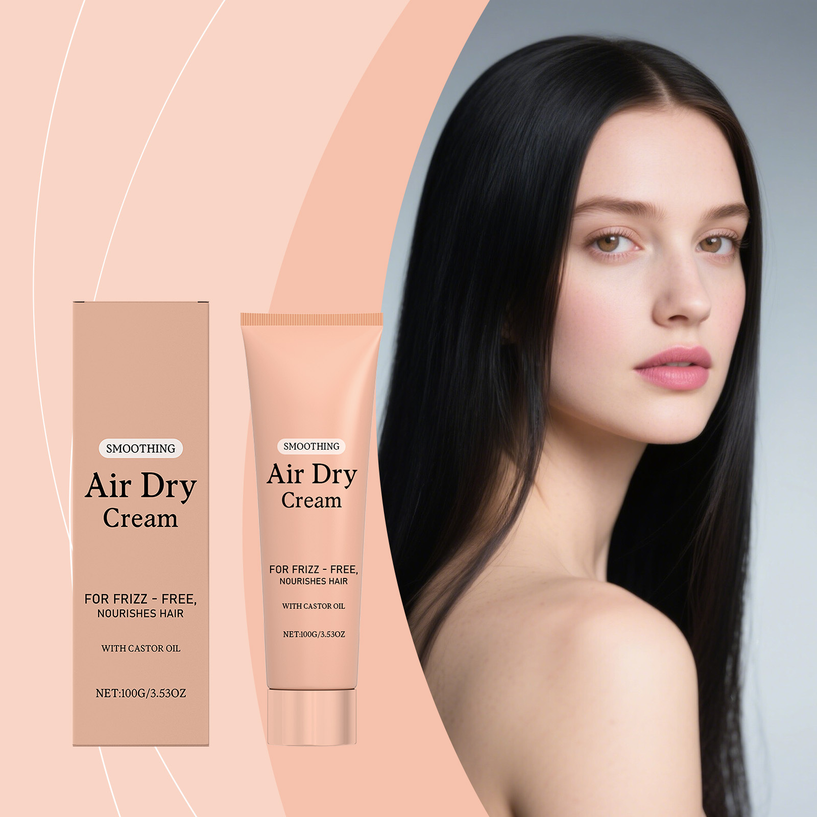 Air Dry Smoothing Hair Cream A - Hair Care Frizzy Hair 评论和价格